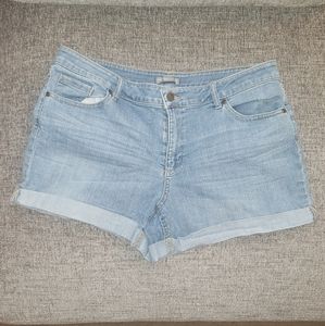 New York and company denim shorts
